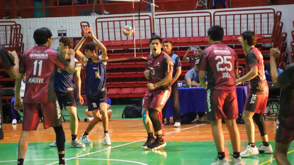 SONORA DISPUTARÁ UN ORO Y DOS BRONCES EN OLIMPIADA NACIONAL DE VOLIBOL DE SALA 